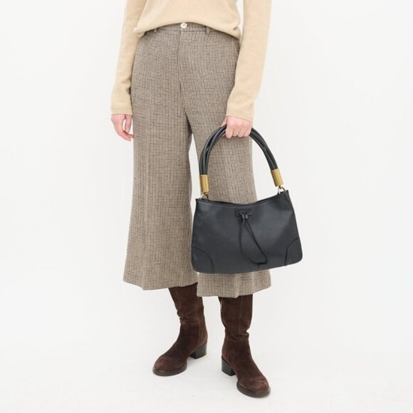 Gucci Jackie Black Leather Twist Handle Shoulder Bag - Picture 4 of 15